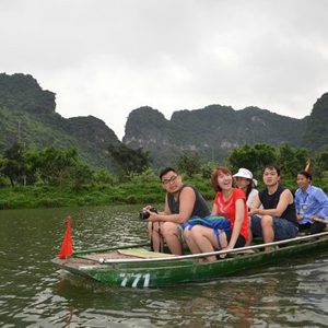 Boat trip in Trang An Ecotourism Complex