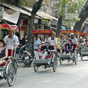 Cyclo Tour Around Hanoi