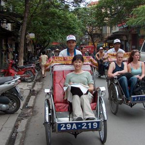 Cyclo trip in Hanoi