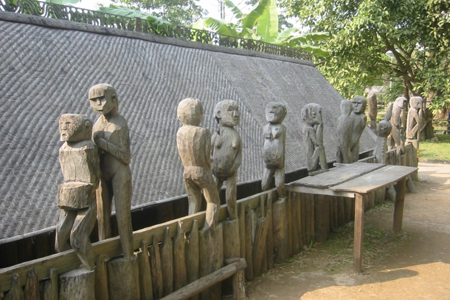 Funeral House in Vietnam Museum of Ethnology