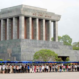 Ho Chi Minh Mausoleum in Hanoi Vietnam Holiday Package