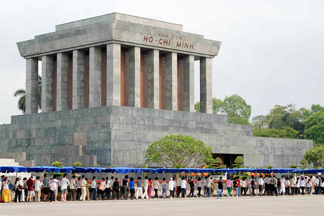 Ho Chi Minh Mausoleum in Hanoi Vietnam Holiday Package