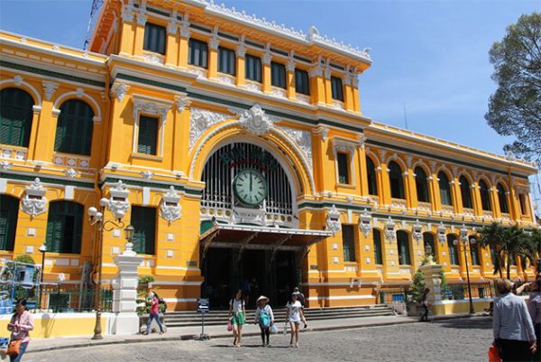 Saigon Old Post Office in Vietnam Holiday Package