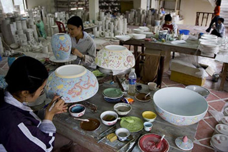 Bat Trang Ceramic Village Vietnam Holiday