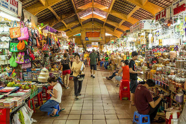 Ben Thanh market in Vietnam Holiday Package