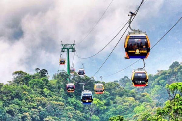 Cable Car in Ba Na Hill Danang Holiday