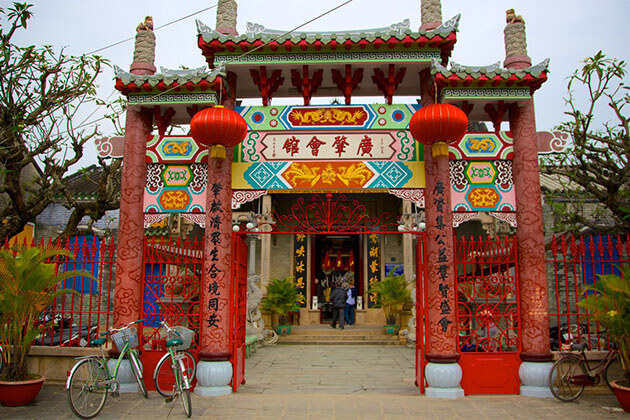 Cantonese Congregation in Hoi An Holiday to Vietnam