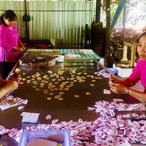 Coconut candy Workship in Mekong Delta Holiday Vietnam