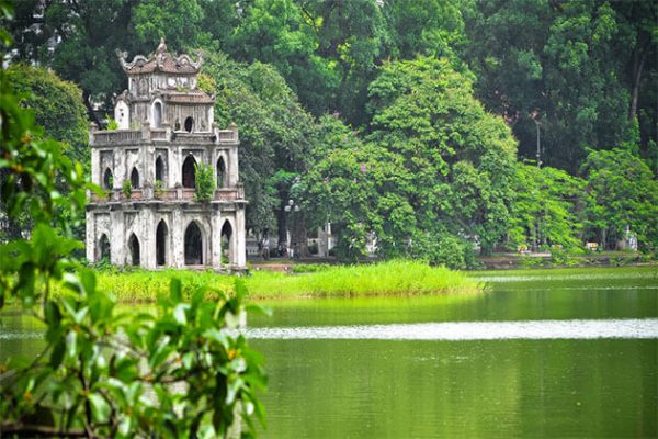 Hoan Kiem Lake in Holiday Package to Vietnam