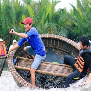 Basket Boat in Hoi An