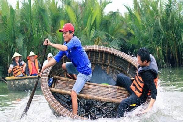 Basket Boat in Hoi An