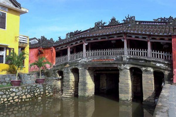 Japanese Covered Bridge in Hoi An Danang