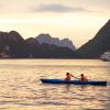 Kayaking between the Bay