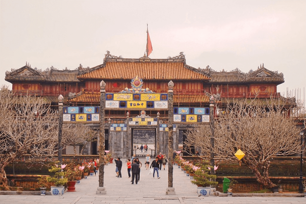 Hue Citadel in Vietnam