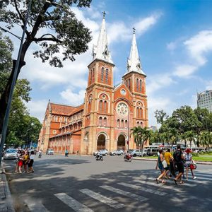Saigon Notre Dame Cathedral Vietnam Holiday Package