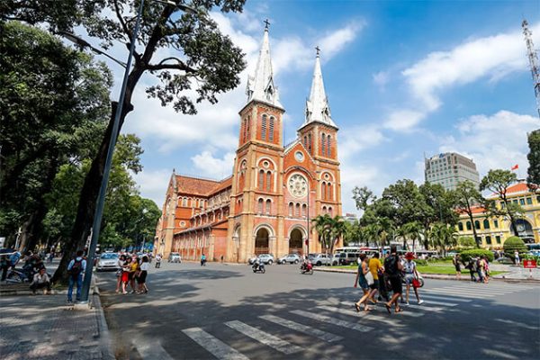 Saigon Notre Dame Cathedral Vietnam Holiday Package