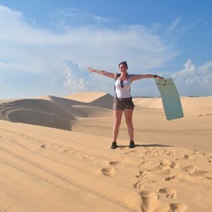 Sand dunes in Mui Ne Vietnam Holiday