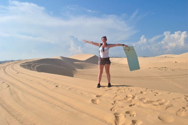 Sand dunes in Mui Ne Vietnam Holiday