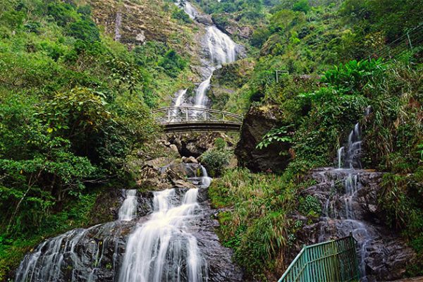 Silver Waterfall in Sapa Vietnam