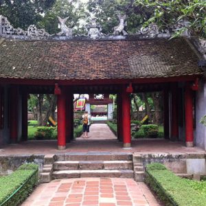 Temple of Literature in HAnoi Vietnam