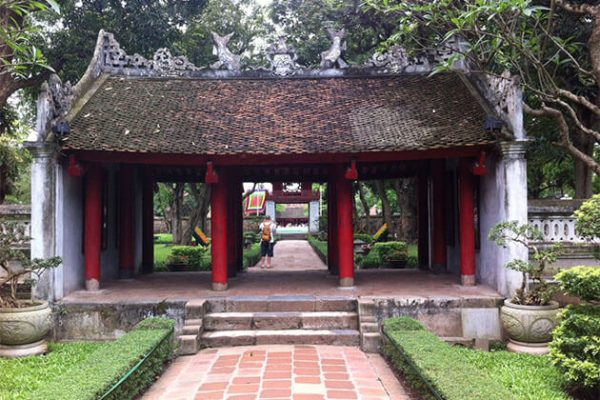 Temple of Literature in HAnoi Vietnam