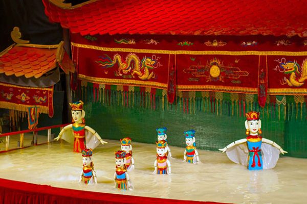 Vietnam water puppet show