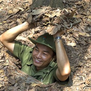 Visit Tunnel of Cu Chi