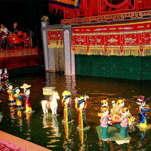 Water Puppet Show in Holiday to Vietnam