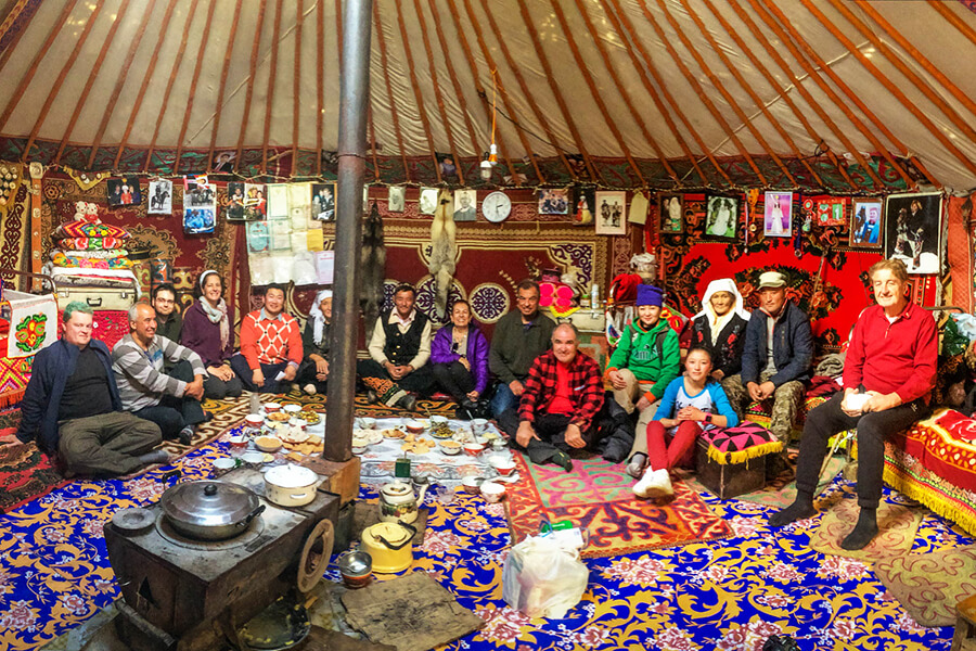 Visit Kazakh family - Mongolia Eagle Festival Tour